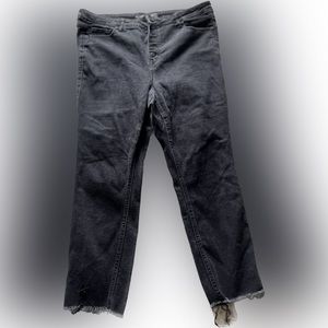 Old Navy black extra high rise rockstar super skinny size 20 jeans